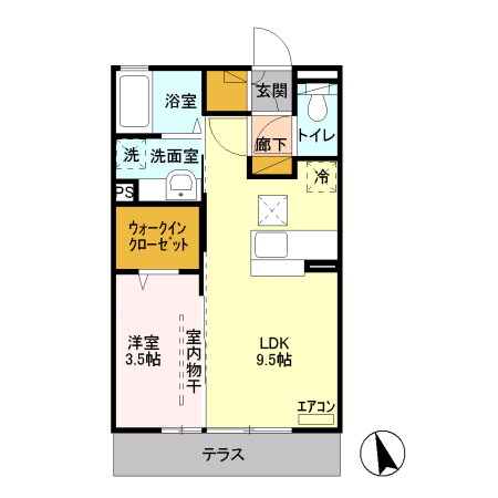 アーバンロックの間取り