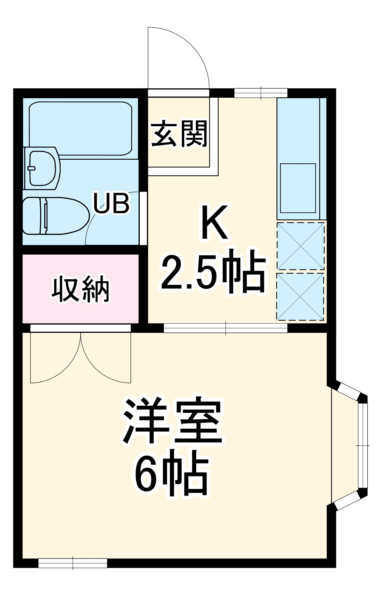 コーポエンゼルの間取り