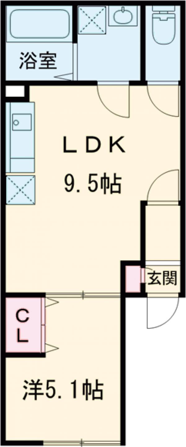 ロータスコート目黒不動前の間取り