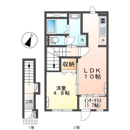 リッチハーベスト Ⅲの間取り