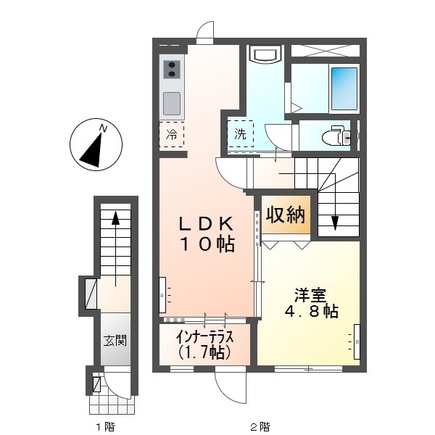 リッチハーベスト Ⅲの間取り