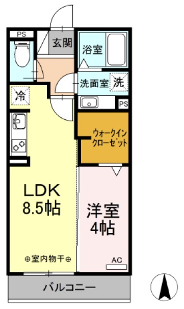 カーサ・マロニエの間取り