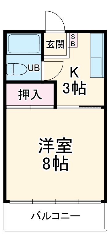 ロイヤル中泉の間取り