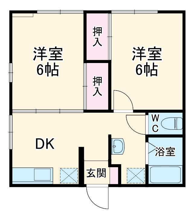 メゾンオーウラの間取り