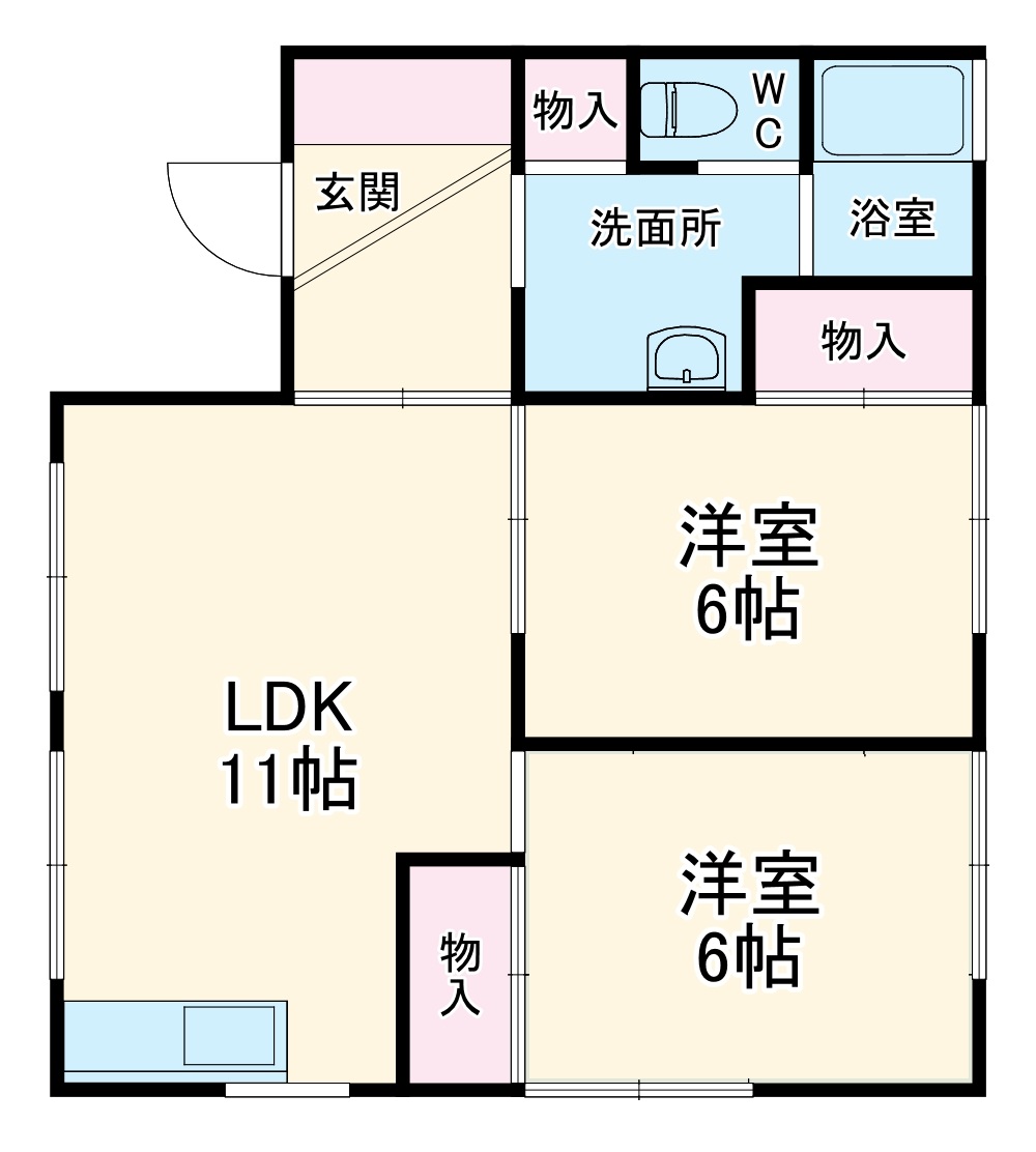 セジュールソフィエの間取り