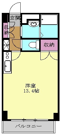 アロンノーブルⅡの間取り