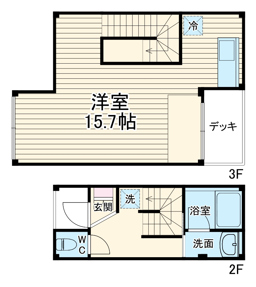 AZTO宮崎台M-BASE 02の間取り