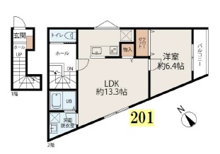 コネクトパーク花園町の間取り