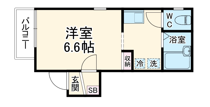 サンタハウスの間取り