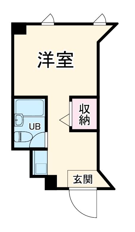 シンセービル山王町の間取り