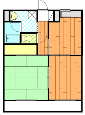 ハッピネスの間取り