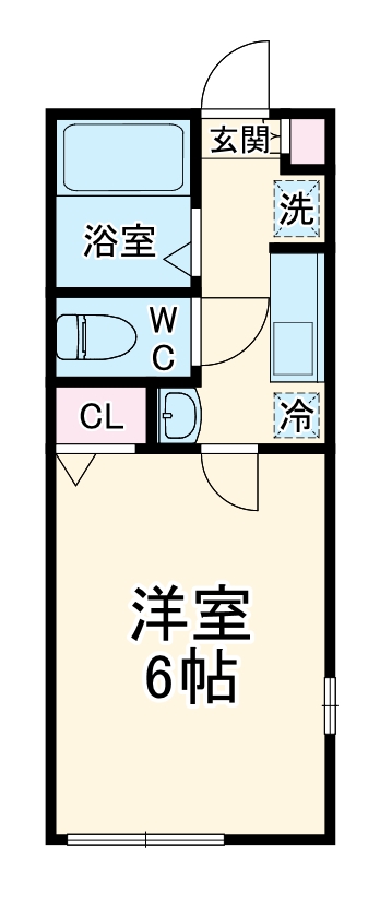 パークメゾン上大岡・105号室の間取り