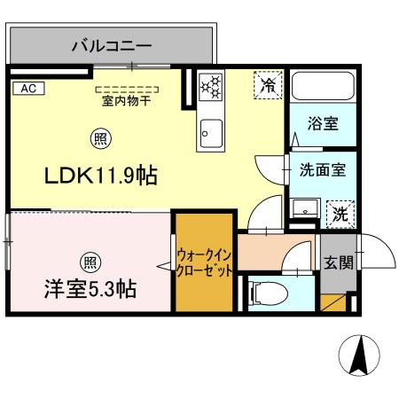 アウローラの間取り