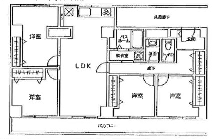 フェリス辰巳台の間取り