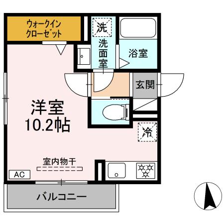 D-ROOMパルの間取り