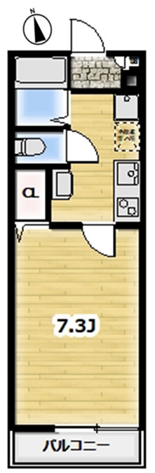 アンビション川越の間取り