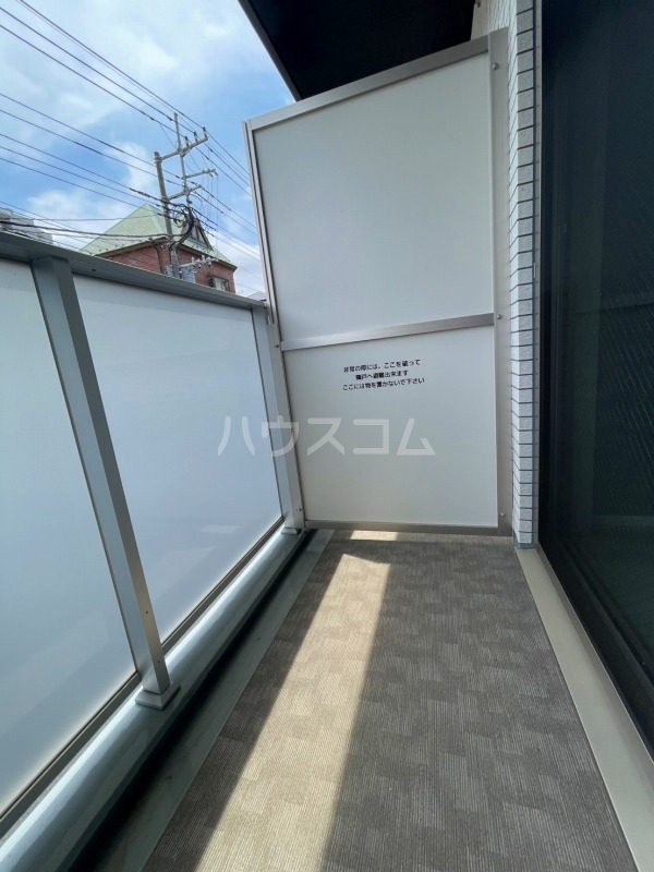 ティモーネグランデ川口のバルコニー
