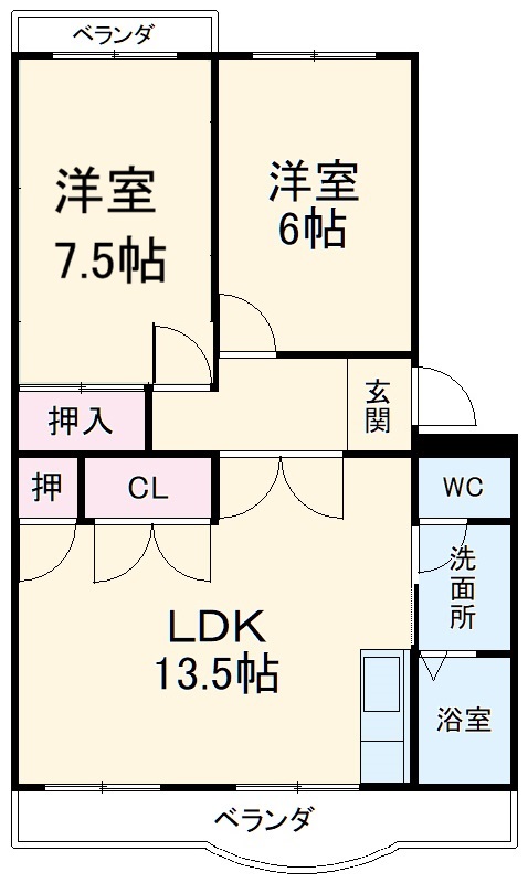 グレイス小杉の間取り