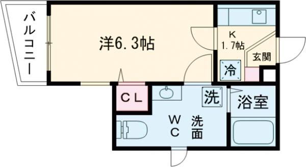 ラ メゾン リオンの間取り