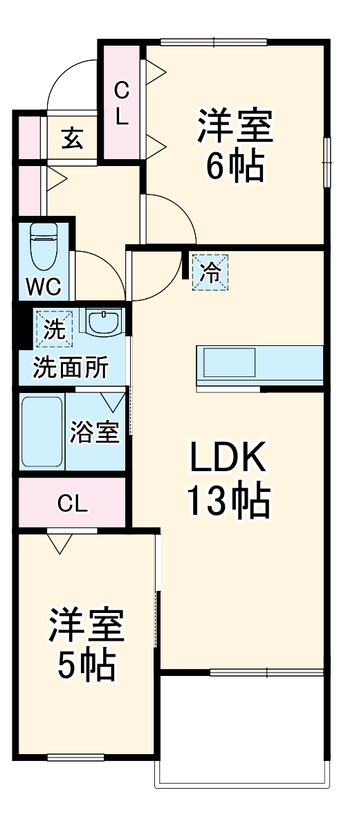 ジョイフルガーデン金山町の間取り
