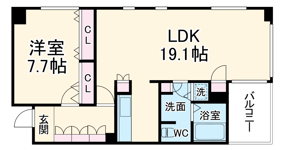 御棚町ヒルズの間取り