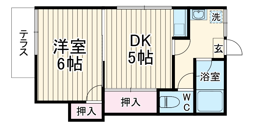 サンコーポⅠの間取り