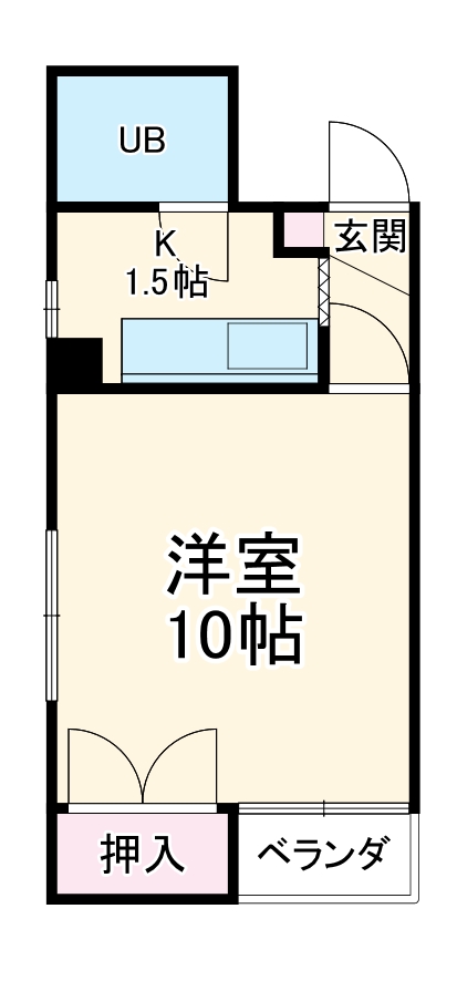 シャンポール南陽の間取り