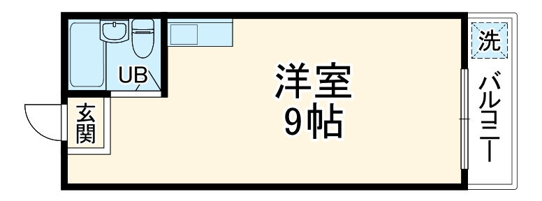 フォルム太子橋の間取り