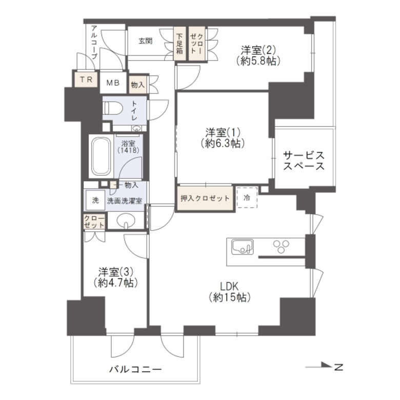 間取