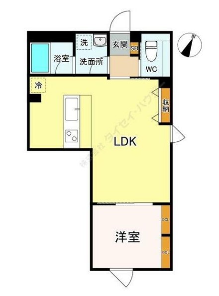 デュオメゾン笹塚ウエストの間取り