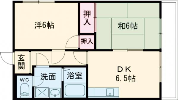 カストリウインの間取り