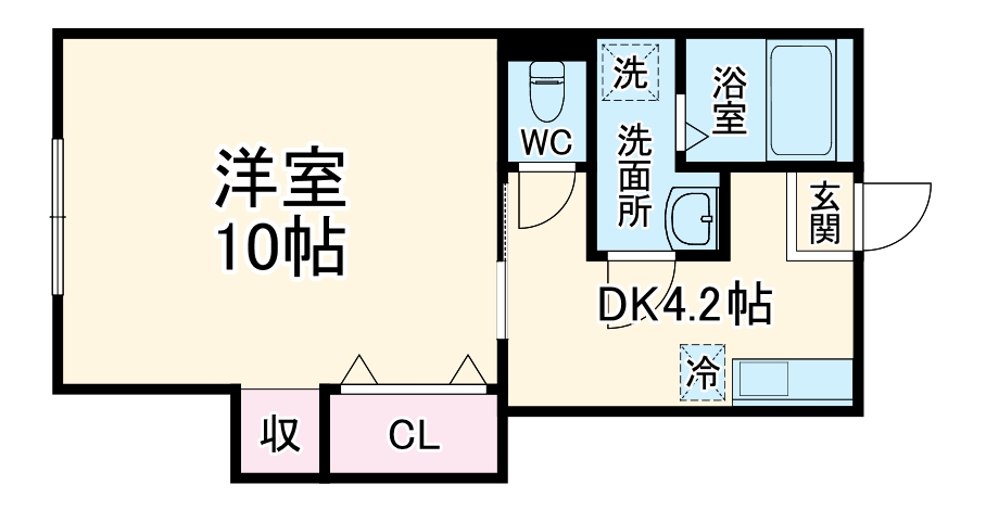 ブルーハイツの間取り