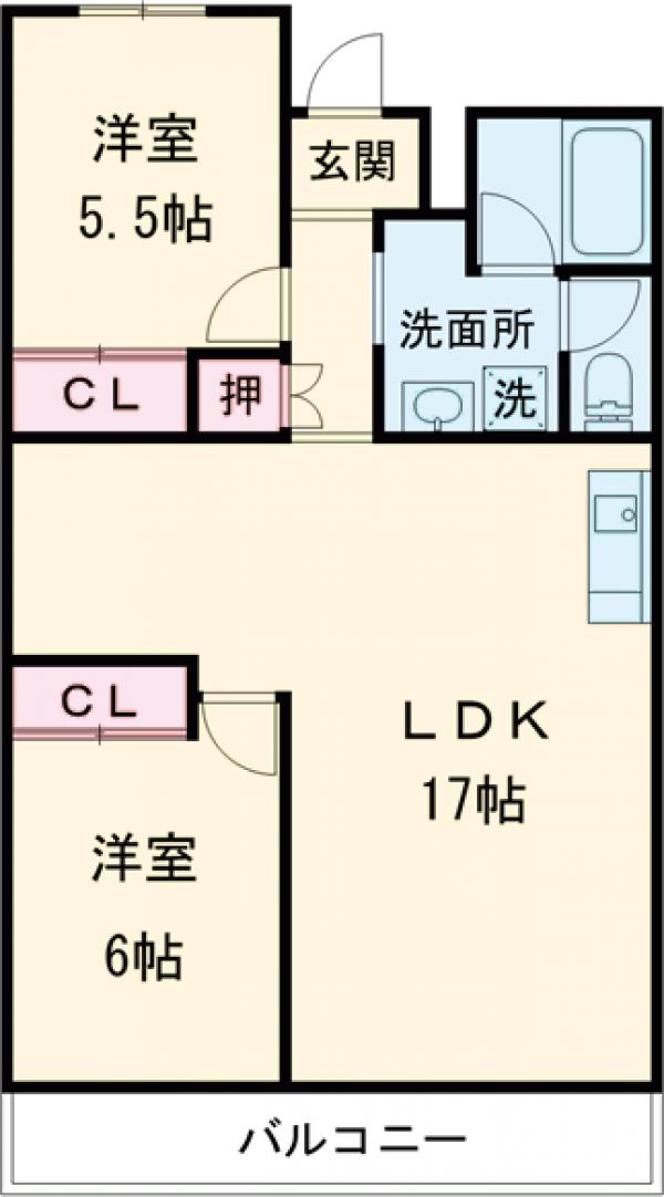 マイサンライズの間取り