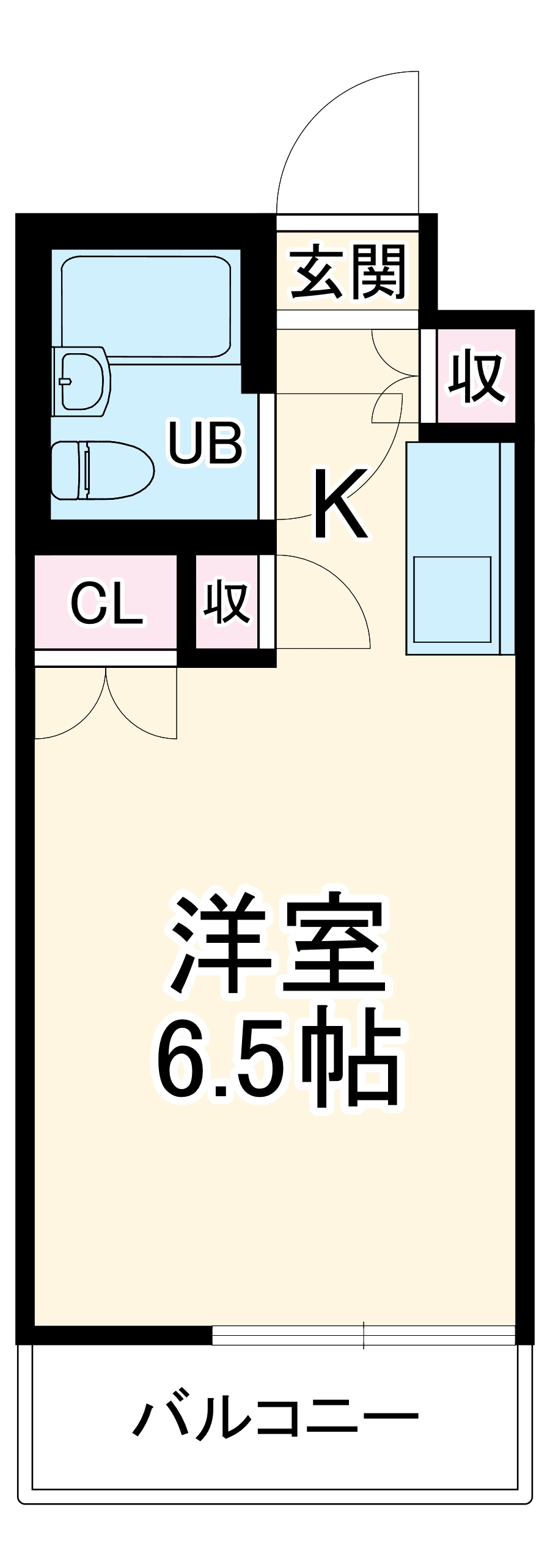メゾン・ド・カンパーニュの間取り