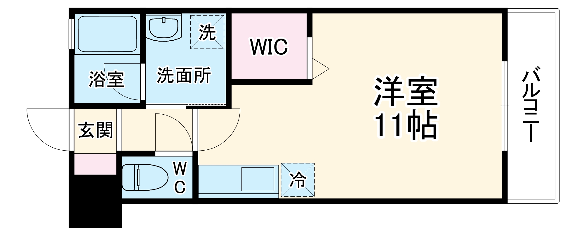 マーベルの間取り
