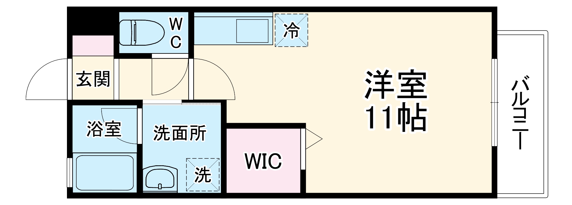 マーベルの間取り