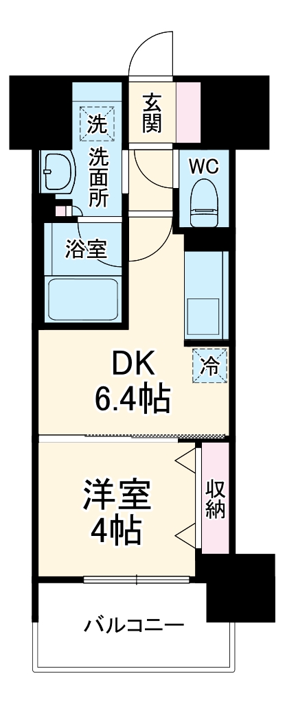 プレサンスロジェ名古屋駅前の間取り