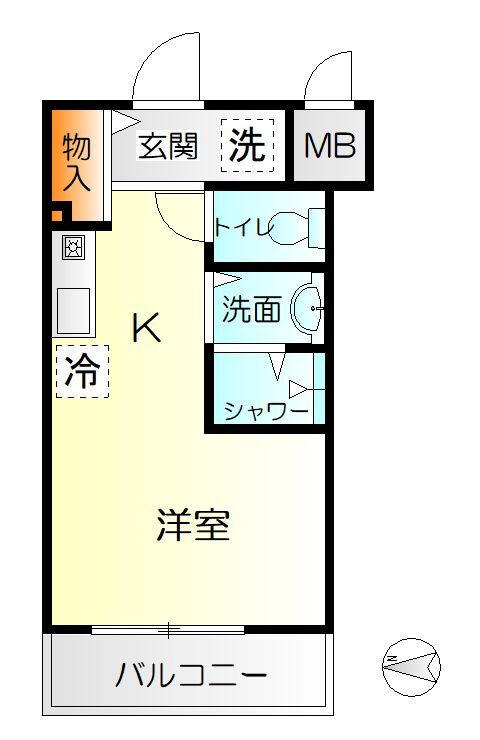 エスペラントの間取り