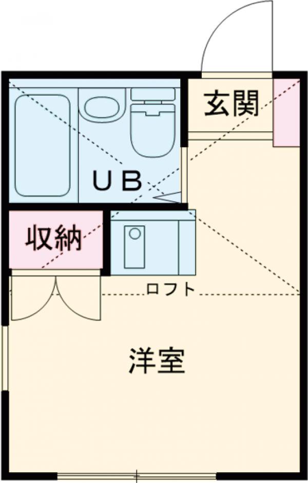 サンビレッジ飛田給の間取り
