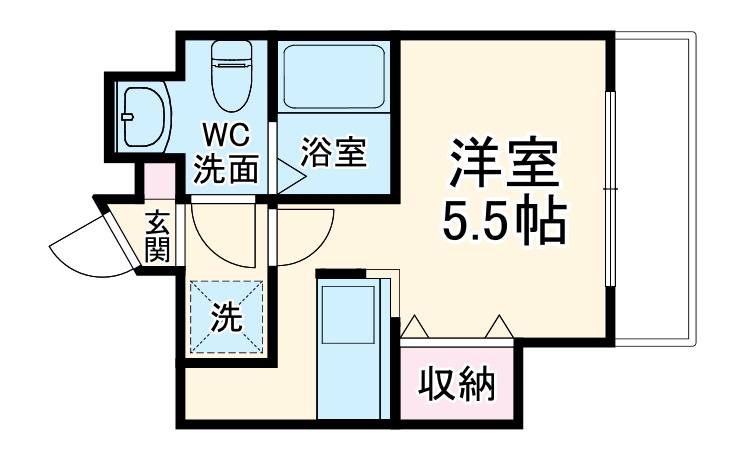 サンブリエの間取り