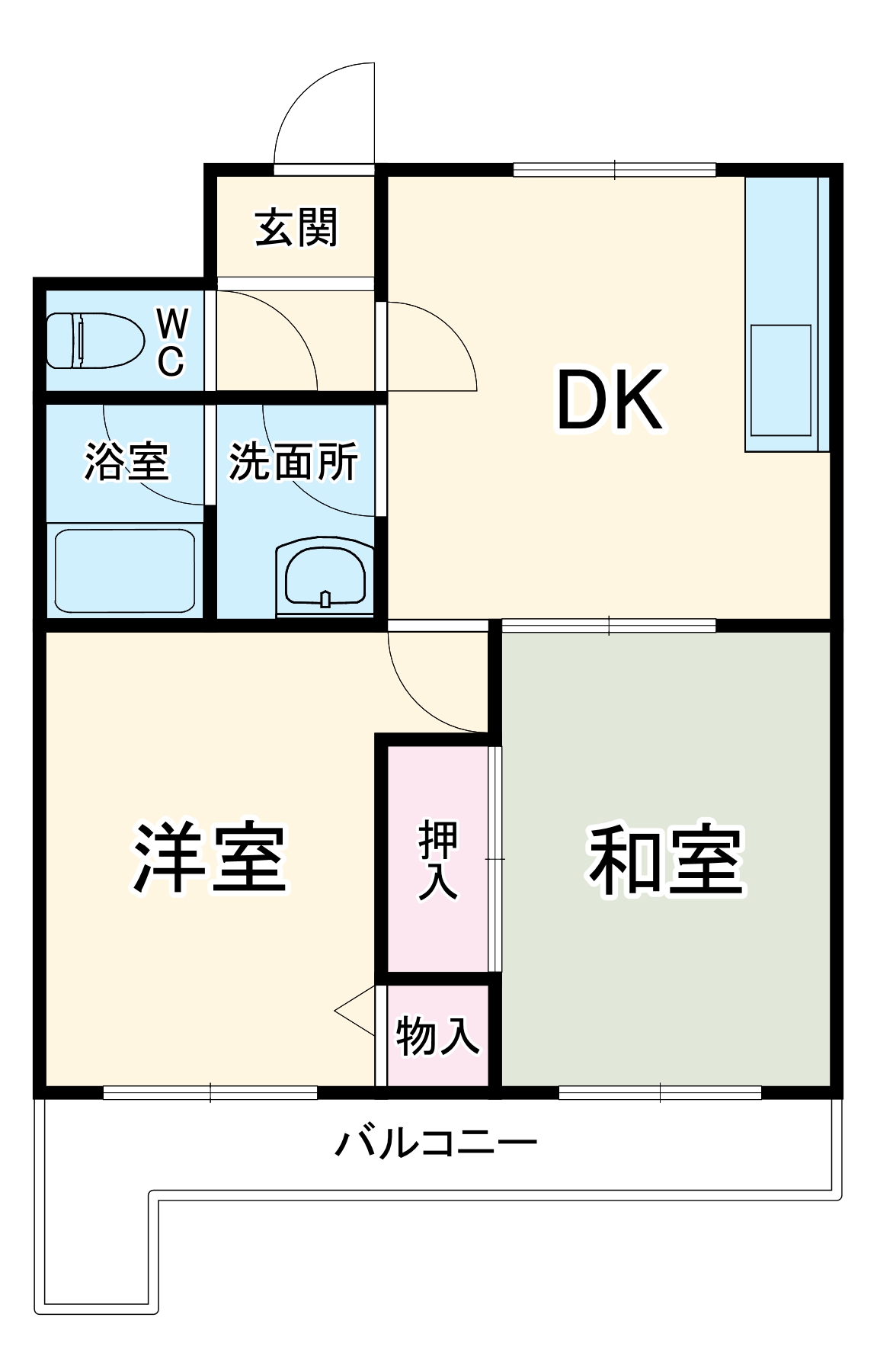第2長瀬ビルの間取り