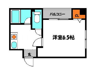 シャルマン早苗の間取り