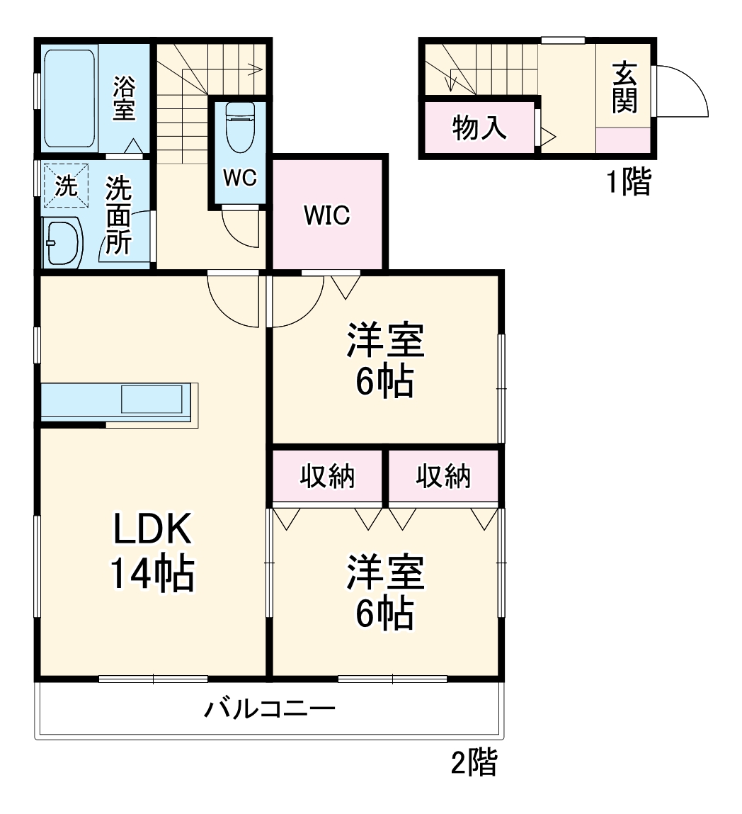 エテルノの間取り