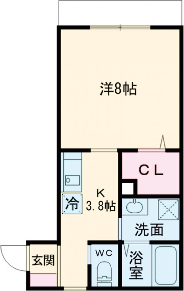 サニーパレスの間取り