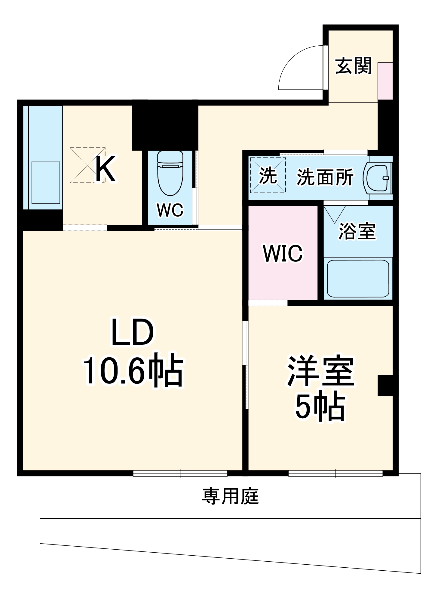 charme toitの間取り