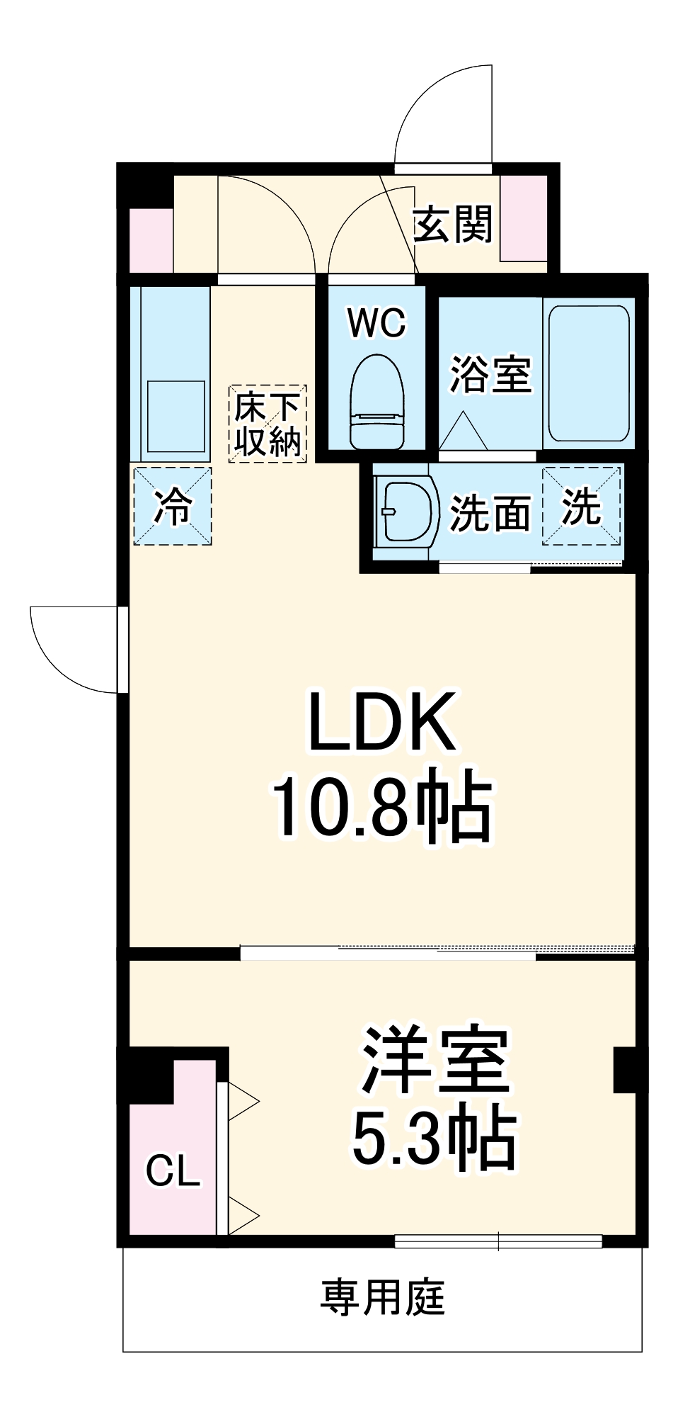 charme toitの間取り