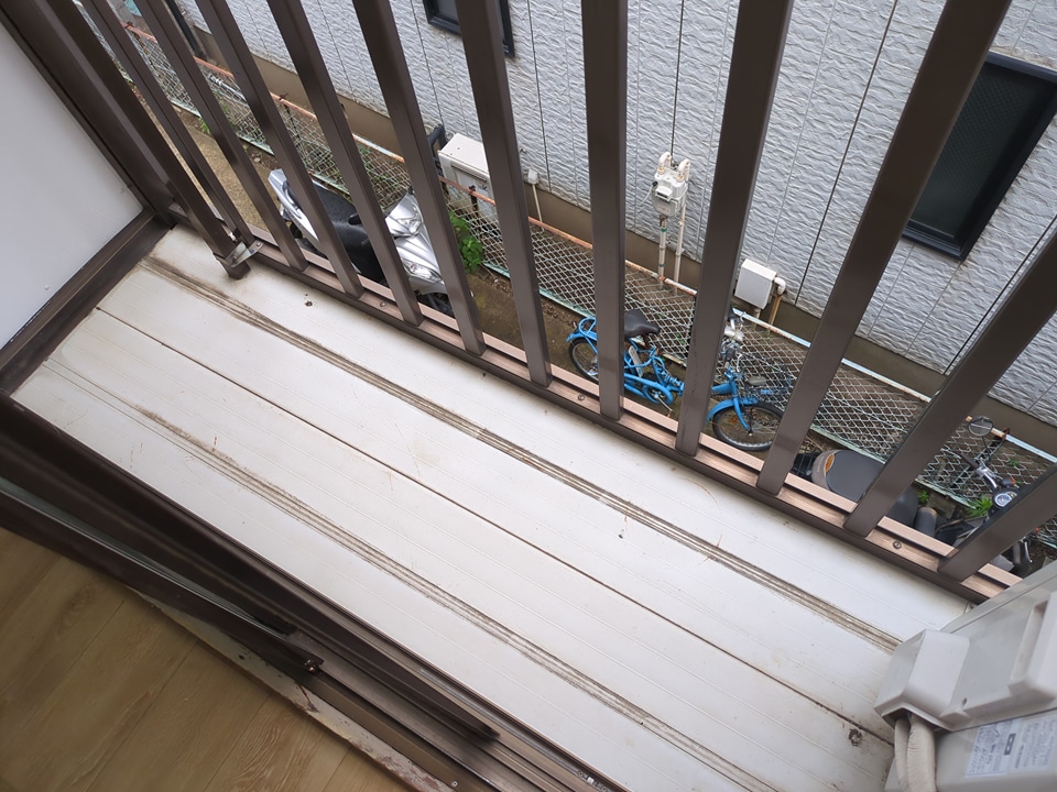 11/25 バルコニー