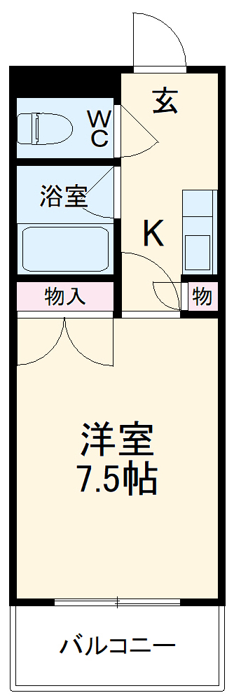 レジデンス東川口の間取り
