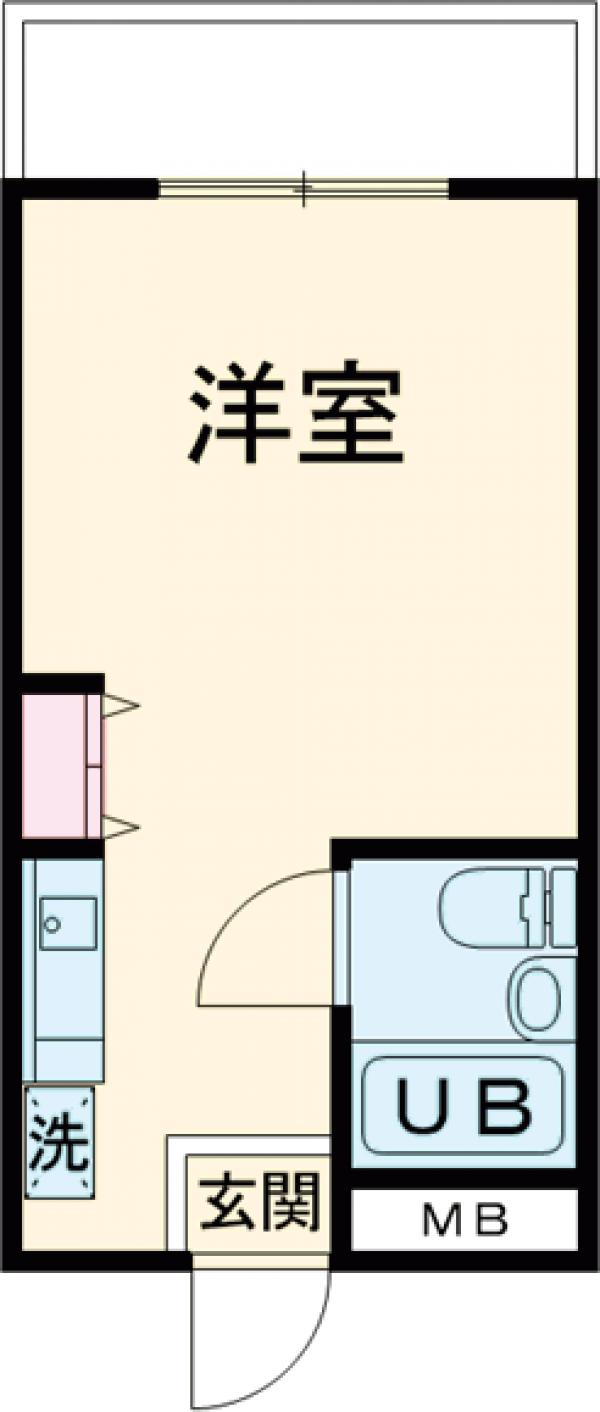 瀬沼ビルの間取り