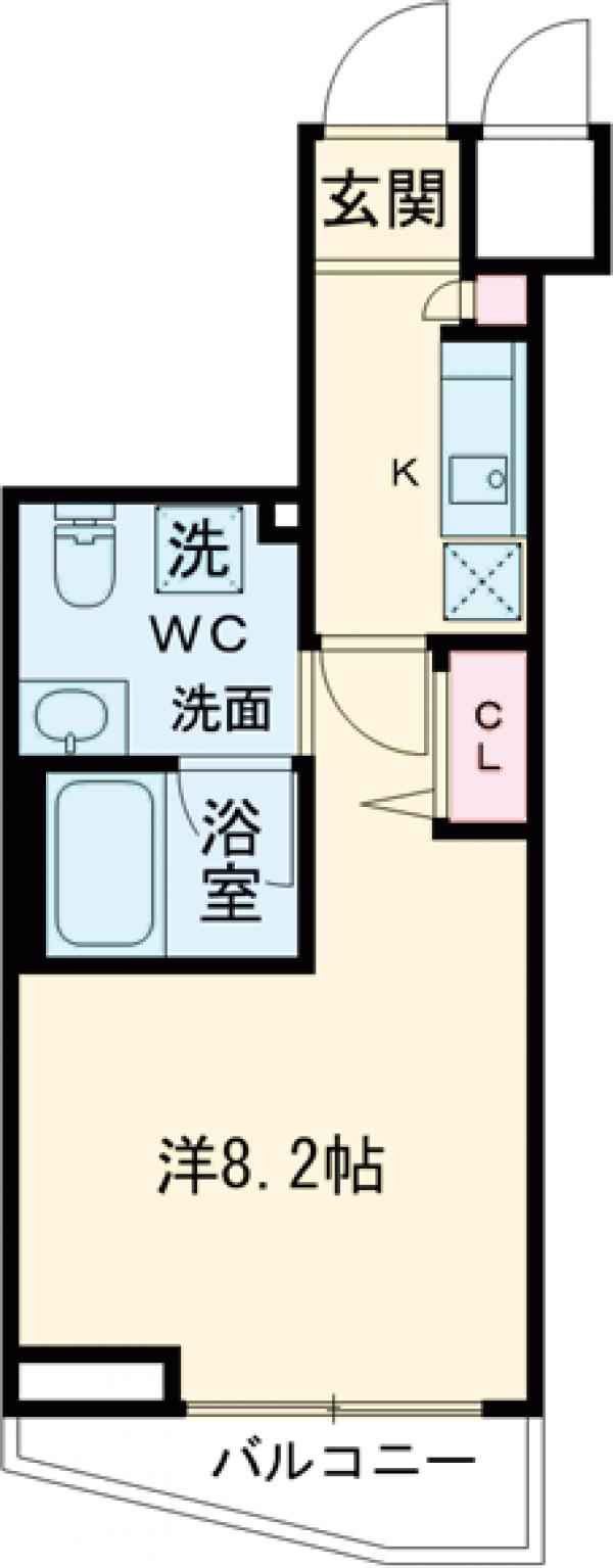 ハイズサリーレ用賀の間取り